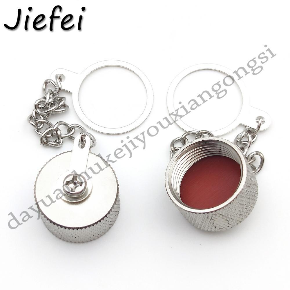 PROMO HARI INI  Wholesale Dust Cap Protection Cover With Chain For N Female or UHF SO239 RF Connecto