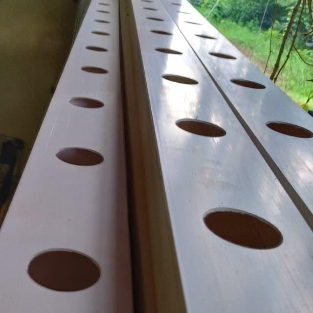 GULLY TALANG KOTAK HIDROPONIK AQUAPONIK LENGKAP DENGAN TUTUP - LEAVESHOPP