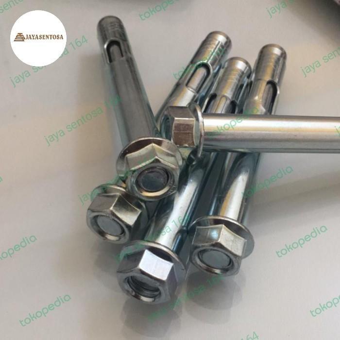 Dynabolt M8 X 40Mm Galvanis Dinabolt Putih M8 X 40 Mm 1 Dus @250 Pcs