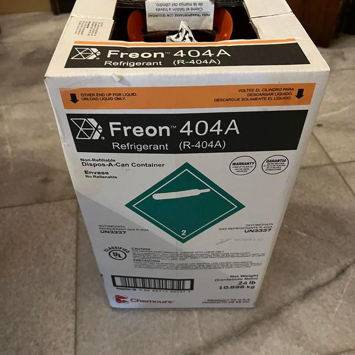FREON AC R404A CHEMOURS/ FREON R404 CHEMOURS
