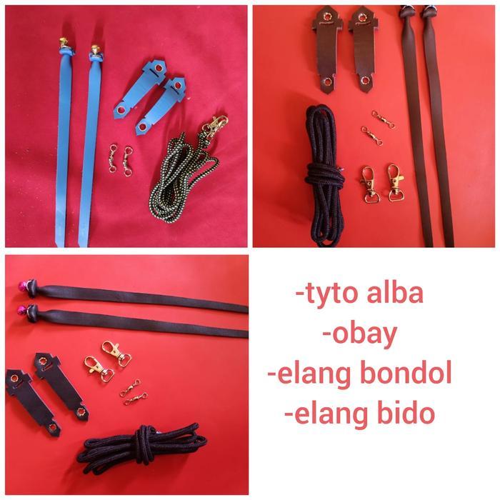 Angklet Barn Owl/Obay/Bido /Tali Kaki Burung Hantu Original