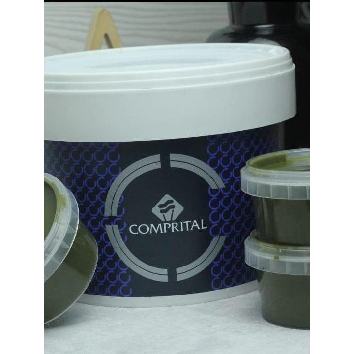 vov6- Kacang Pistachio Comprital Pasta Paste Repack 200Gr Puro Pure Real Selai