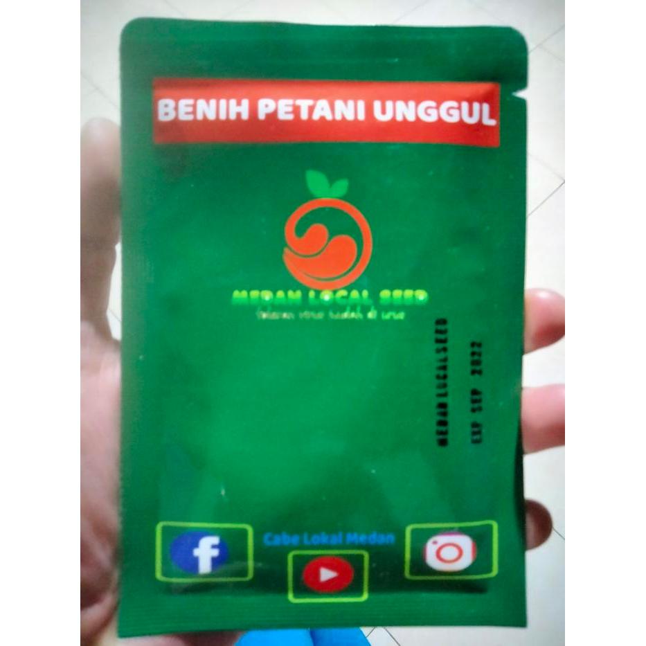 Tanamsegar- Benih Cabe Merah Keriting Paten 10 Gram Lokal Medan - Cmk Paten - Bibit Cabai Lokal