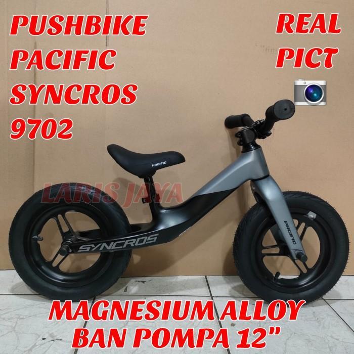 PUSHBIKE PACIFIC 9702 SEPEDA BALANCE BIKE PACIFIC SYNCROS PC 9702 SEPEDA KESEIMBANGAN ANAK 12 INCH
