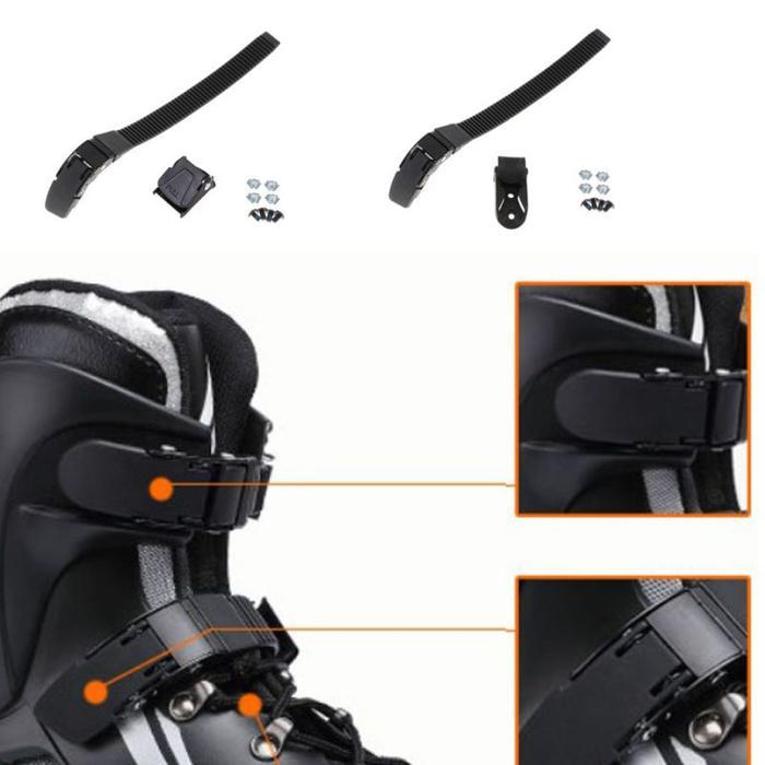 2dqc- Strap Buckle Inline Skate/Strap Atas Buckle Atas Sepatu Roda Universal