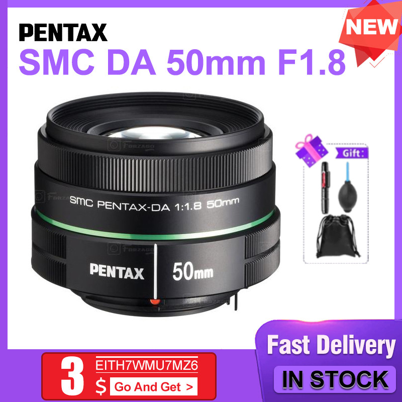 FLASH SALE    Pentax smc DA 50mm f/1.8 APS-C Autofocus Lens for Digital Cameras for Pentax K mount C