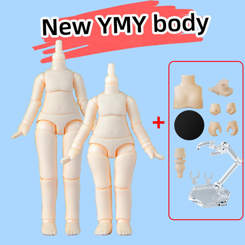 New Ymy Body Ob11 Body Movable Joint Doll For Gsc, 1/12Bjd Body, Obitsu11 Doll Accessories