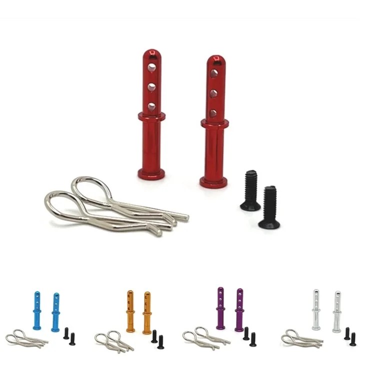 Wltoys 144001 144010 144016 124016 124017 124018 124019 Riaario Metal Body Mount Post Shell Column