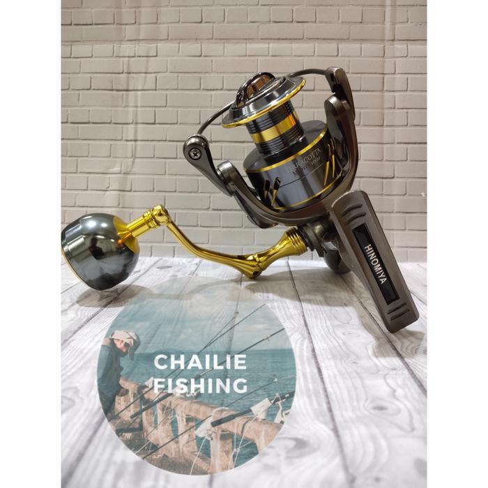 Reel Hinomiya Terracotta Mighty 5000 - Power Handle