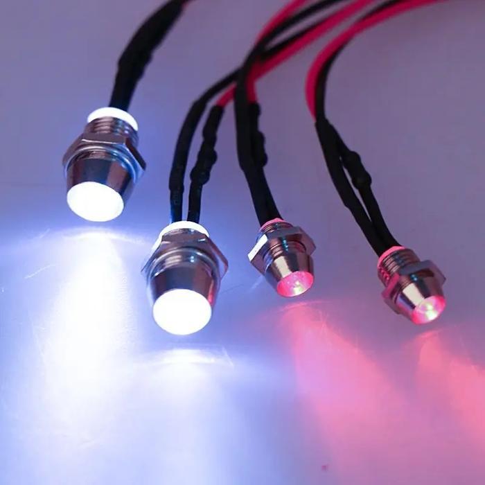 set lampu led RC plus modul RC MN WPL 1:10