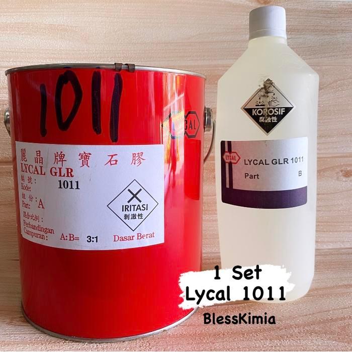 TERMURAH Resin Lycal 1011 (KERAS) dgn Katalis - Resin lycal-Lycal 1011-