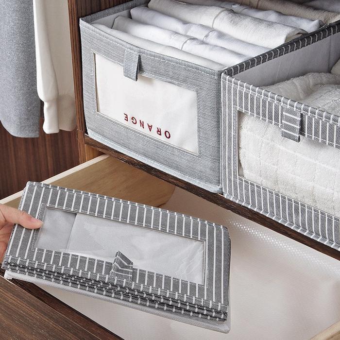 Foldable Underwear Storage Box Multifungsi Kotak penyimpanan serbaguna