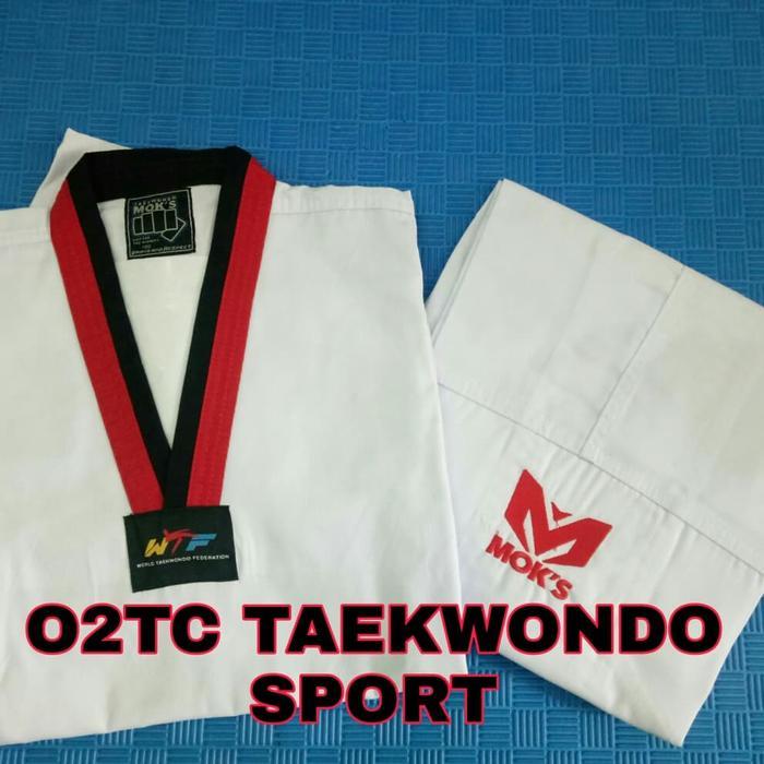 taekwondo dobok moks baju taekwondo dobok taekwondo moks strom riders originals - 160cm taekwondo mo