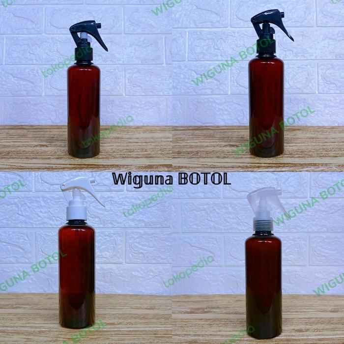 Botol amber 250 ML trigger / Botol spray trigger 250ml coklat (amber)