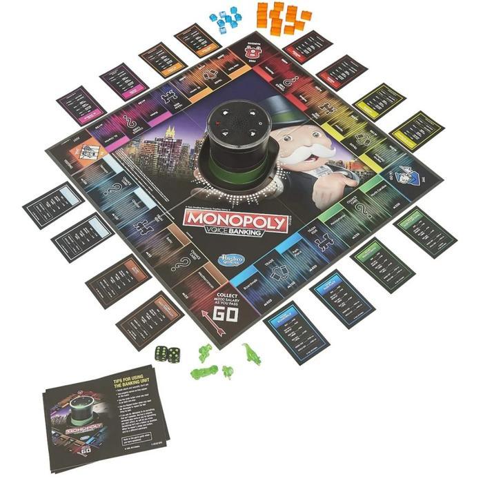 Monopoly Voice Banking Electronic Family ard Game