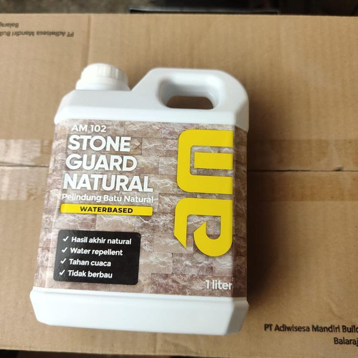 TERBARU AM 102 STONE GUARD NATURAL @ 1LT WATERBASED READY