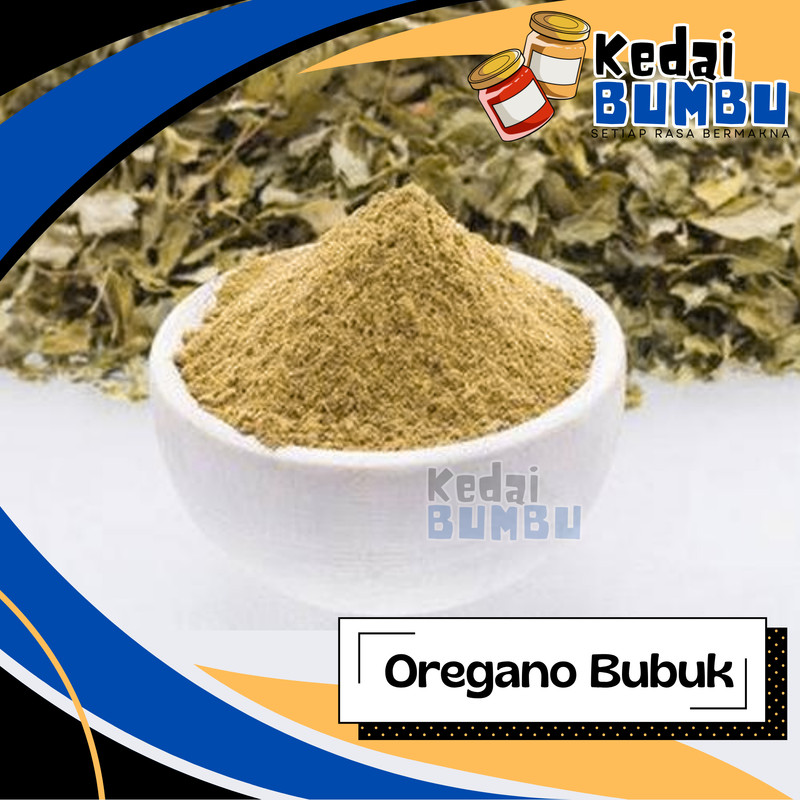 1kg Daun Oregano Bubuk Organik Oregano Leaves Dried Powder Premium / Bumbu Pelengkap Masakan Daun Or