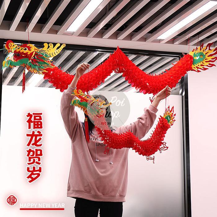 Buruan beli] Gantungan Ornamen Naga Hiasan Imlek CNY NaGantungan Ornamen Naga Hiasan Imlek CNY Naga