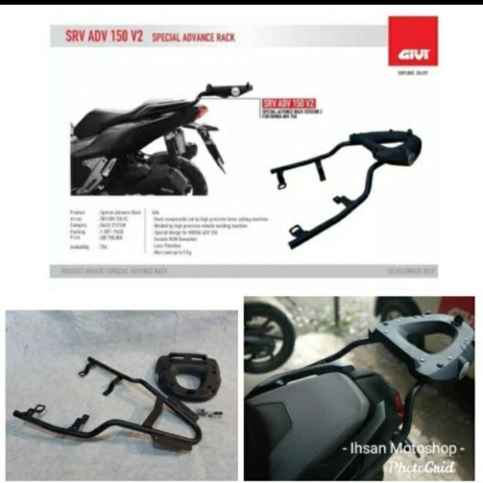 Bracket Breket Box Honda Adv150-160 Givi Srv Original Terbaru !!!