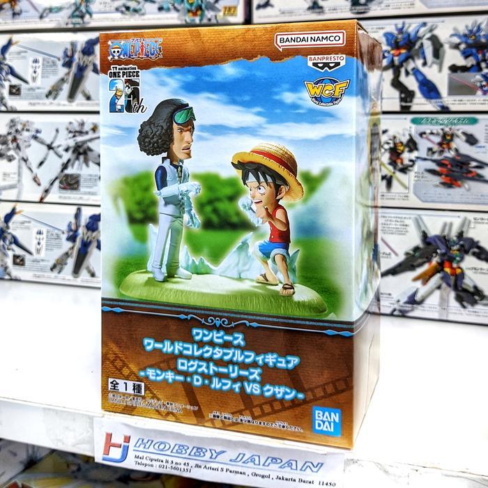 WCF LOG STORIES FIGURE ONE PIECE - MONKEY D LUFFY VS KUZAN