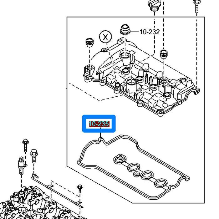 Packing Klep 1500cc Mazda 2 3 CX3 Skyactiv Gasket Head Cover