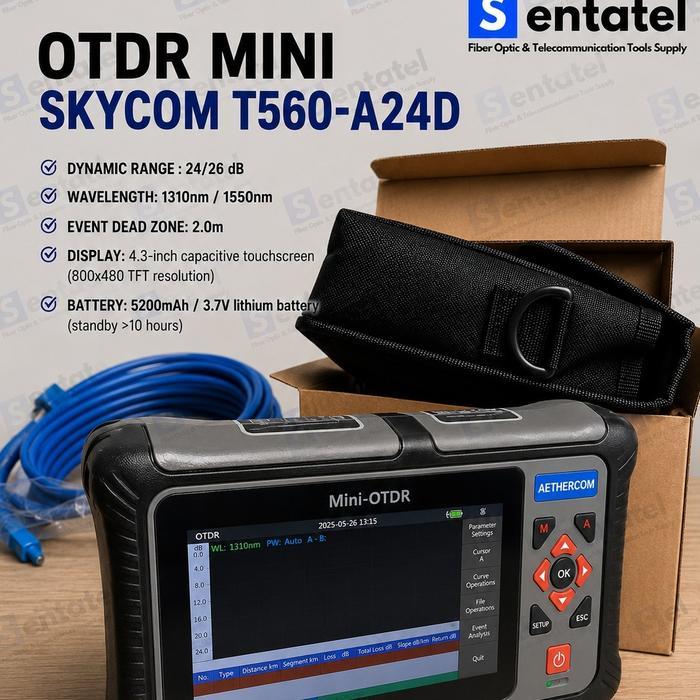 OTDR mini / smart otdr / otdr mini Skycom - SKYCOM