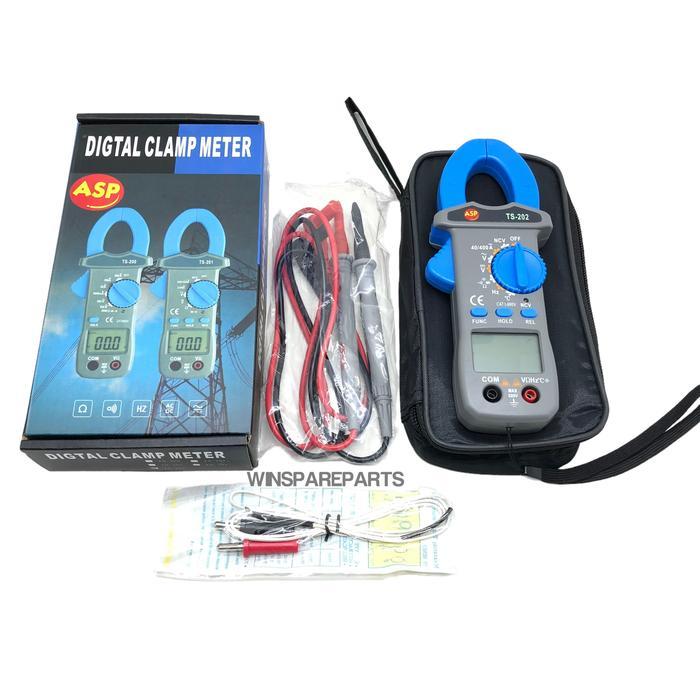 Digital Clamp Meter Ts-202 Tang Ampere Ts-202