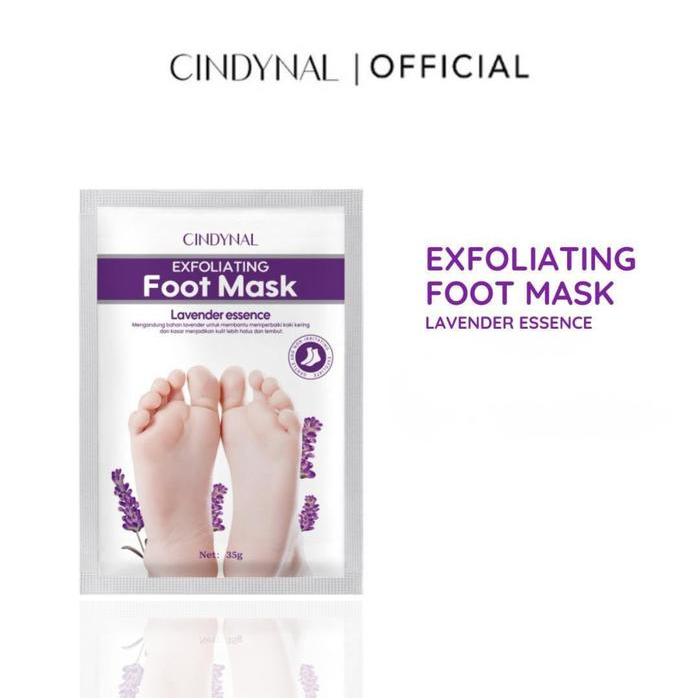 CINDYNAL Foot Mask Lavender Exfoliating Masker Kaki