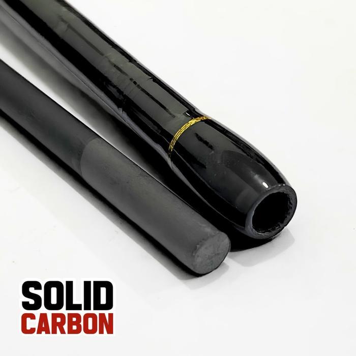 SALE AquaPro Paket Joran Pancing Spinning Rod Powerful Monocoque Solid Carbon Medium Light Fuji