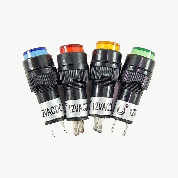 SALE Pilot Lamp 10mm 12v DC Lampu LED Indikator