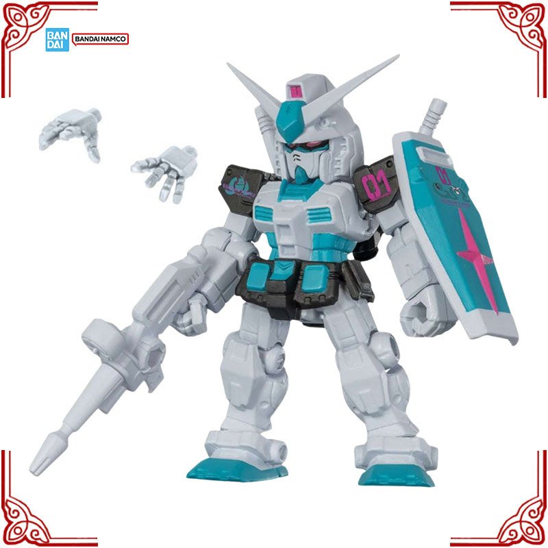 In Stock Genuine Bandai Gundam Model Kit Zaku RX78 Hatsune Miku Color Ver Gashapon Anime Action