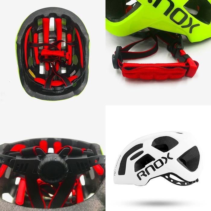 Helm Sepeda Aero RNOX Raceday mirip POC Roadbike MTB Seli