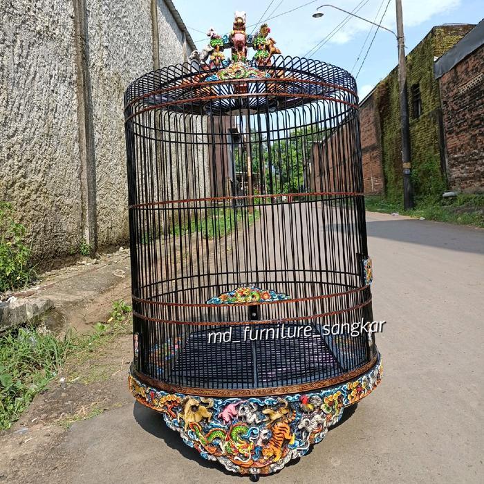 sangkar murai, sangkar murai batu, sangkar ukir , sangkar murai ukir, kandang ukir