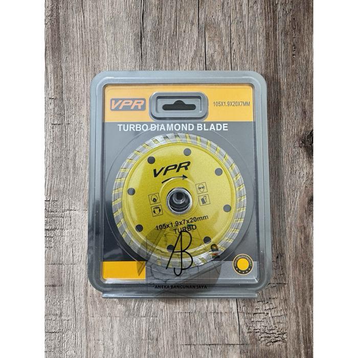 Diamond Wheel VPR TURBO 4 / Mata Potong Granit / DW VPR TURBO / Mata Potong Keramik VPR /