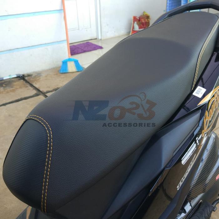 Jok Motor Nyaman Sarung Jok Mbtech Beat Street Eco Fi Cbs Iss Motif Carbon Jok Motor Nyaman Untuk