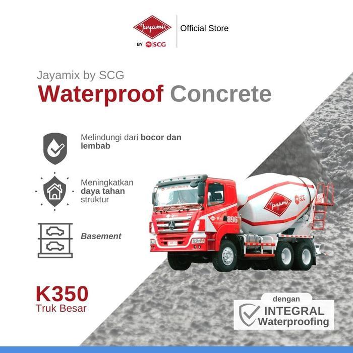 Jayamix Scg Waterproof Concrete K350 Truck Besar Beton Cor