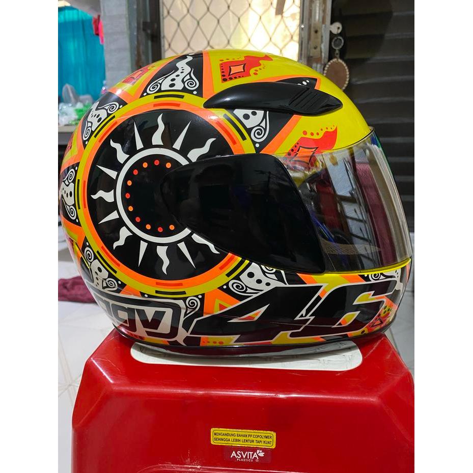 Helm Helmet Valentino Rossi 2002 AGV RARE Original