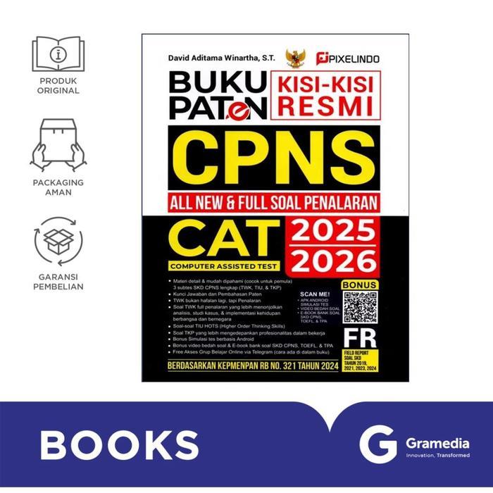 Buku Paten Kisi-kisi CPNS 2025-2026