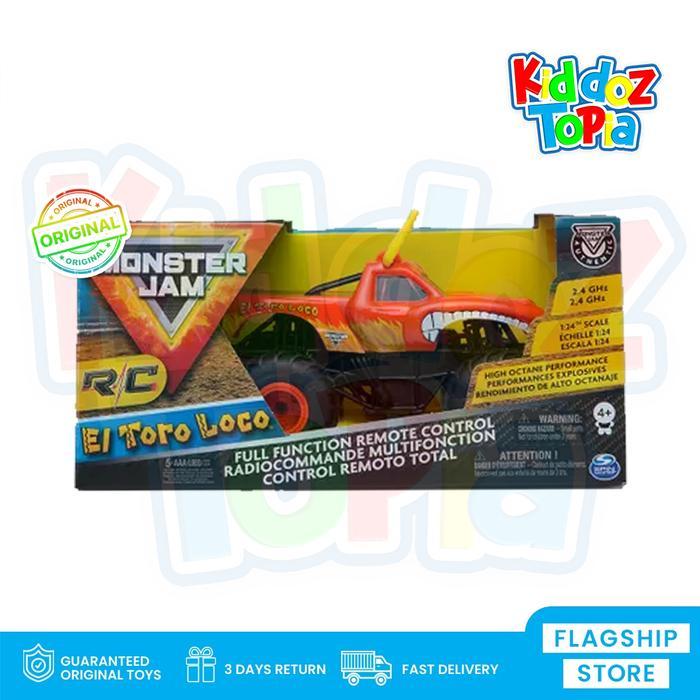 Monster Jam El Toro Loco RC Remote Control Monster Truck 1:24 2.4 Ghz