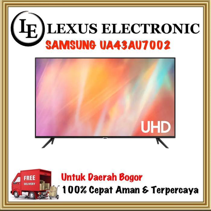 SAMSUNG LED SMART TV 4K 43 INCH | UA43AU7002 | 43AU7002 | CRYSTAL UHD