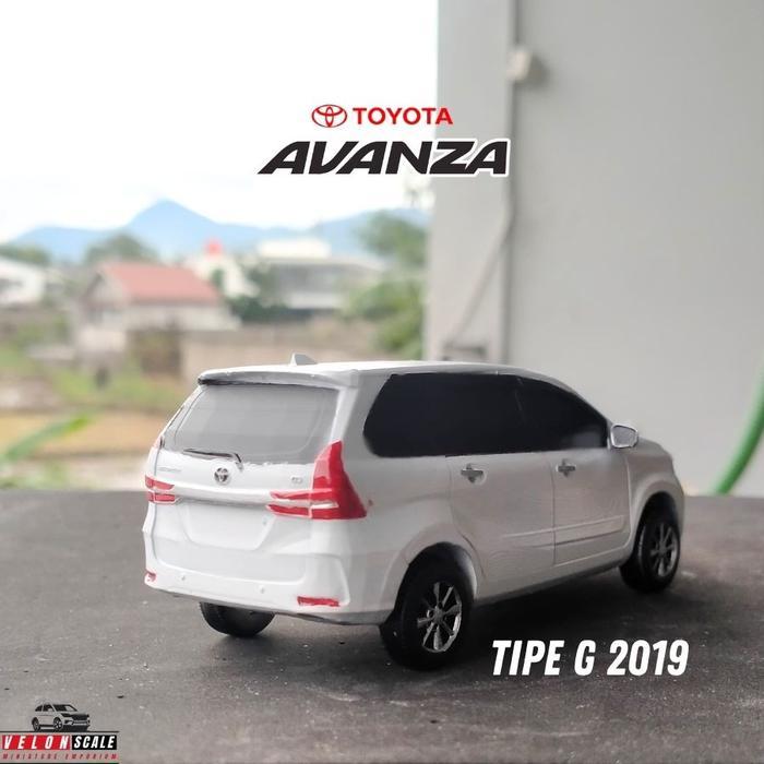 TERBARU Diecast/Replika/Miniatur 3D Print Toyota Avanza Veloz / Avanza Facelift 2019-2022 Skala