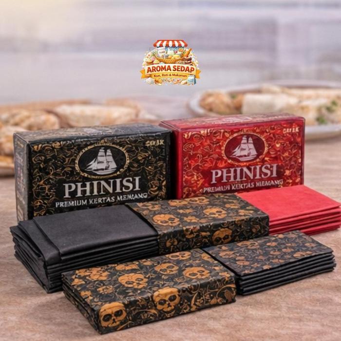 TERLARIS Kertas Merang Pembungkus PHINISI motif / Kertas Pembungkus makanan PHINISI READY