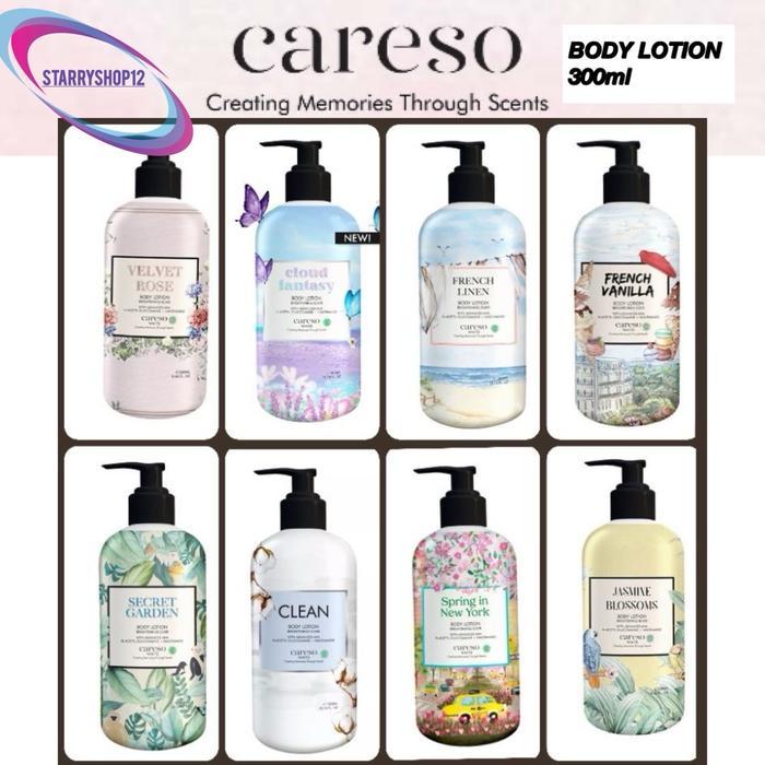 Careso BODY LOTION 300ml Brightening Body Lotion Fragrance lotion CARESO careso 300 ml all varian