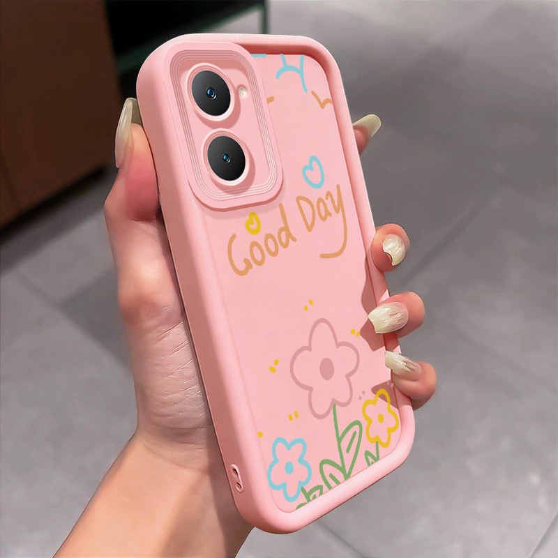 Casing Hp untuk VIVO Y03 Y03T Y18 Y18e Y18i Y18t Y28s 5G Y37 5G Case Casing pola spring outing Kesin
