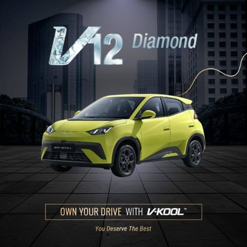 VKOOL Kaca Film SKKB X05 BYD ATTO 1 | Diamond Series