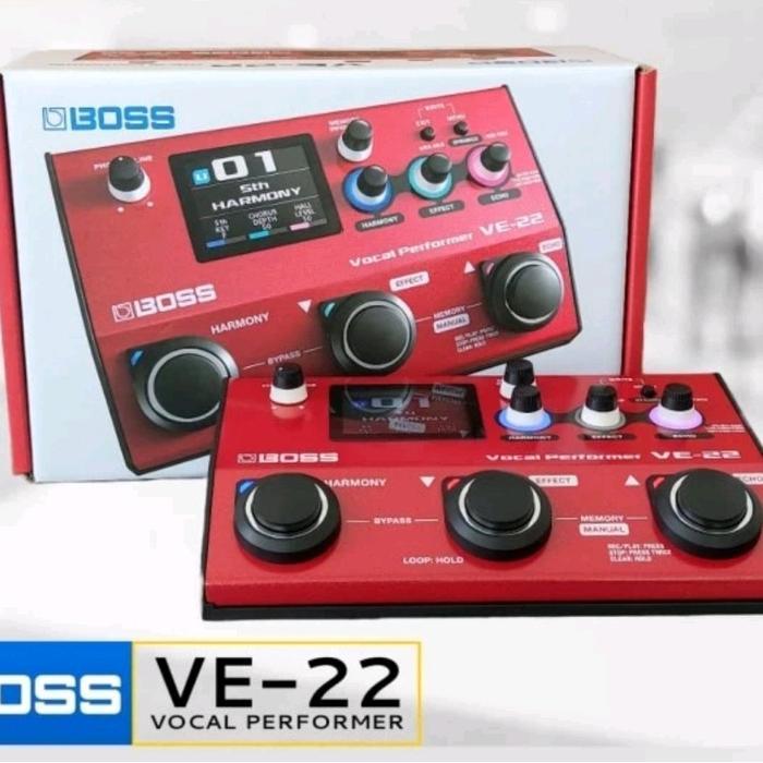 [Ready Stock] BOSS VE-22 , Vocal Effect Processor, high quality vocal effect tools vocal performance