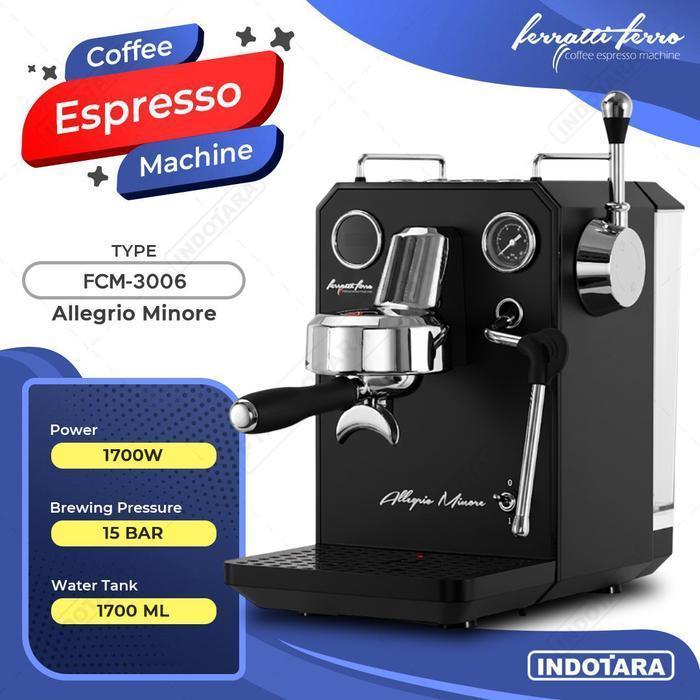 Espresso Machine Ferratti Ferro FCM 3006