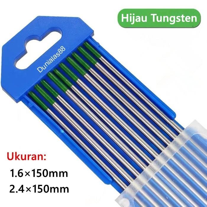 tungsten argon tungsten tig kawat las tungsten electrodes utk mesinlas