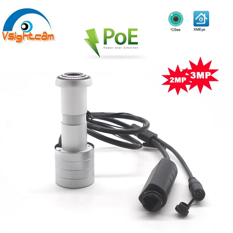 iCSee POE Camera 3MP 1080P HD Wide Angle Fisheye Lens  CCTV Network