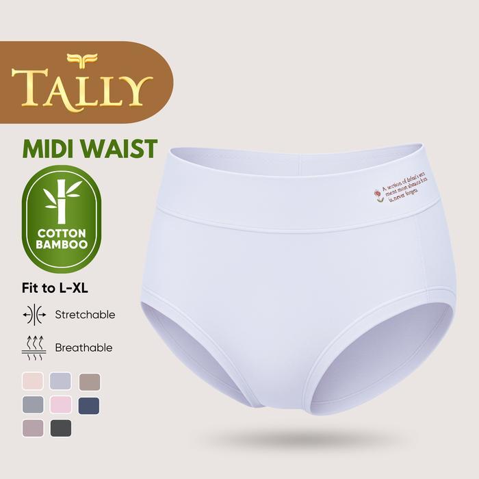 Tally Store Shop - Tally Celana Dalam Wanita Bahan Katun Bambu Fit To L - Xl Cd Basic Daily Cd 5330